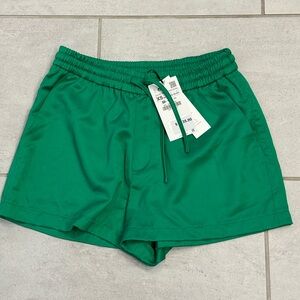 Green Zara Shorts